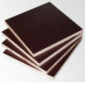 16mm 18mm black brown red film faced plywood with poplar finger joint core melamine glue for construction concrete formwork